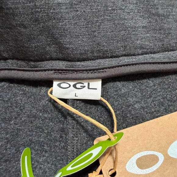 OGL Stretch Mid-Rise Straight Leg Pull-On Pants Women's Size Large in Black NWT! - Picture 4 of 5